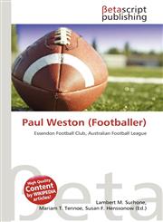 Paul Weston (Footballer),6134441198,9786134441193