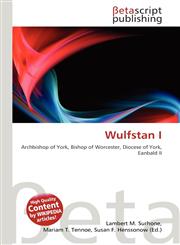 Wulfstan I,6134842818,9786134842815