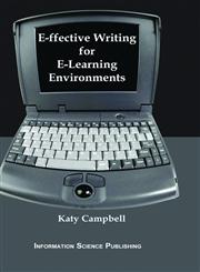 E-ffective Writing for E-Learning Environments,1591401240,9781591401247
