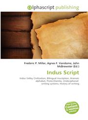 Indus Script,6135511734,9786135511734