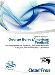 George Berry (American Football),6139751667,9786139751662
