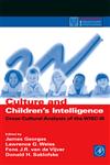 Culture and Children's Intelligence Cross-Cultural Analysis of the WISC-III,0122800559,9780122800559