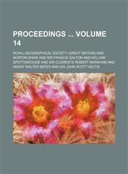 Proceedings  Volume 14,1231263199,9781231263198