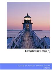 Economics of Forestry,1140569627,9781140569626
