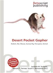 Desert Pocket Gopher,6135357220,9786135357226