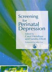Screening for Perinatal Depression,1843102196,9781843102199