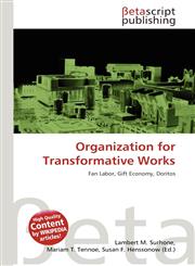 Organization for Transformative Works,6136238594,9786136238593