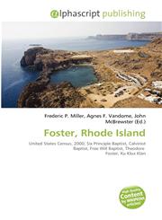Foster, Rhode Island,6134283207,9786134283205