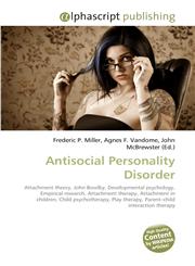 Antisocial Personality Disorder,6130244517,9786130244514