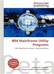 IBM Mainframe Utility Programs,6131916543,9786131916540