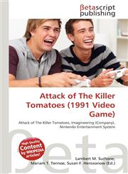 Attack of The Killer Tomatoes (1991 Video Game),6134429449,9786134429443