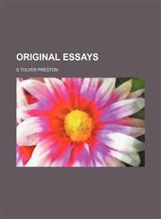 Original Essays,1154566994,9781154566994