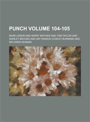 Punch Volume 104-105,1236755030,9781236755032