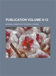 Publication Volume 9-12,123176273X,9781231762738