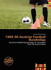 1989-90 Austrian Football Bundesliga,6135718584,9786135718584