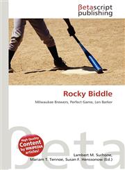 Rocky Biddle,6136443074,9786136443072