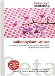 Bulbophyllum Latipes,6136243806,9786136243801
