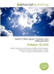 Fokker D.XVI,6134370193,9786134370196