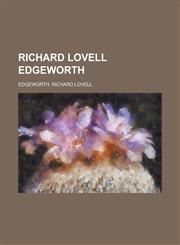 Richard Lovell Edgeworth,1153684012,9781153684019