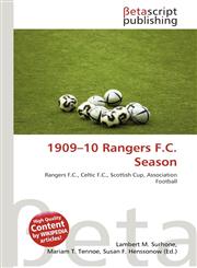 1909-10 Rangers F.C. Season,6134750247,9786134750240