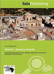 Wettin, Saxony-Anhalt,6138682971,9786138682974