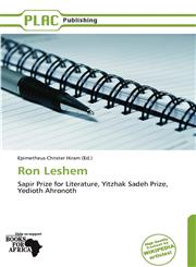 Ron Leshem,6139215943,9786139215942