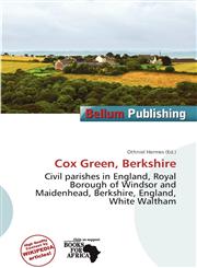 Cox Green, Berkshire,6201911898,9786201911895