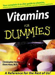 Vitamins for Dummies,0764551795,9780764551796