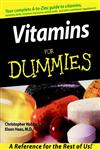 Vitamins for Dummies,0764551795,9780764551796