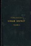 Burma Gazetteer Syriam District - Vol. A