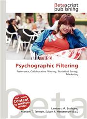 Psychographic Filtering,6134735167,9786134735162