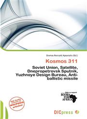 Kosmos 311,6200263736,9786200263735