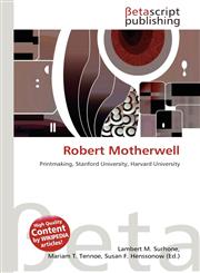 Robert Motherwell,6130981031,9786130981037