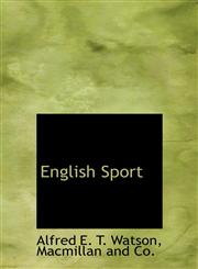 English Sport,1140568124,9781140568124