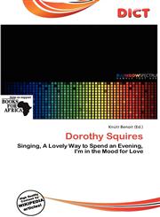 Dorothy Squires,6138278380,9786138278382