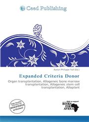 Expanded Criteria Donor,6139912326,9786139912322