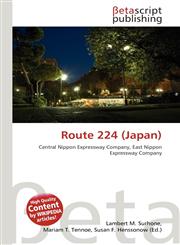 Route 224 (Japan),6135031996,9786135031997