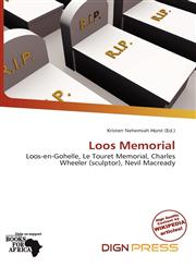 Loos Memorial,6137749207,9786137749203