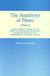 The Astadhyayi of Panini 6 Vols. 2nd Revised Edition,8121500516,9788121500517