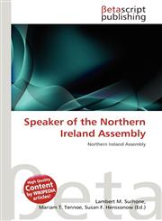 Speaker of the Northern Ireland Assembly,6136377349,9786136377346