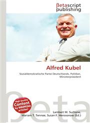 Alfred Kubel,6134839337,9786134839334