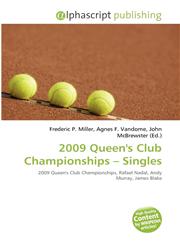 2009 Queen's Club Championships - Singles,6135636138,9786135636130