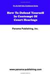 How to Defend Yourself in Contempt of Court Hearings,1419678957,9781419678950