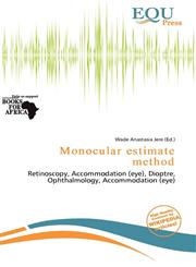 Monocular estimate method,6139932289,9786139932283