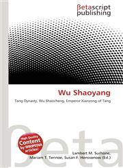 Wu Shaoyang,6134808687,9786134808682