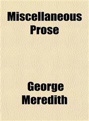 Miscellaneous Prose,1151742678,9781151742674