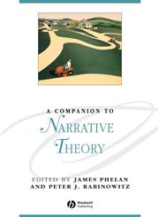 A Companion to Narrative Theory,1405184388,9781405184380