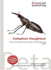 Colophon Haughtoni,613512532X,9786135125320