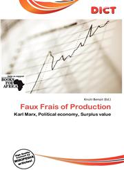Faux Frais of Production,6138315464,9786138315469