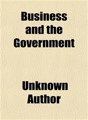 Business and the Government,1150338229,9781150338229